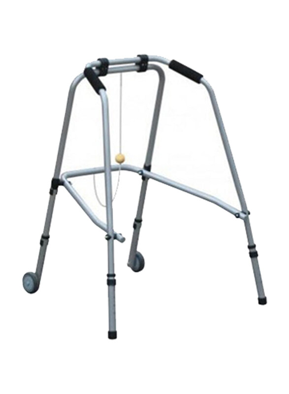 

Antar 2 Wheels 2 Bases Walker, At02005, Grey/Black