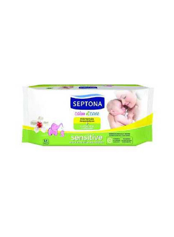 

Septona 64 Sheets Sensitive Baby Wipes for Kids