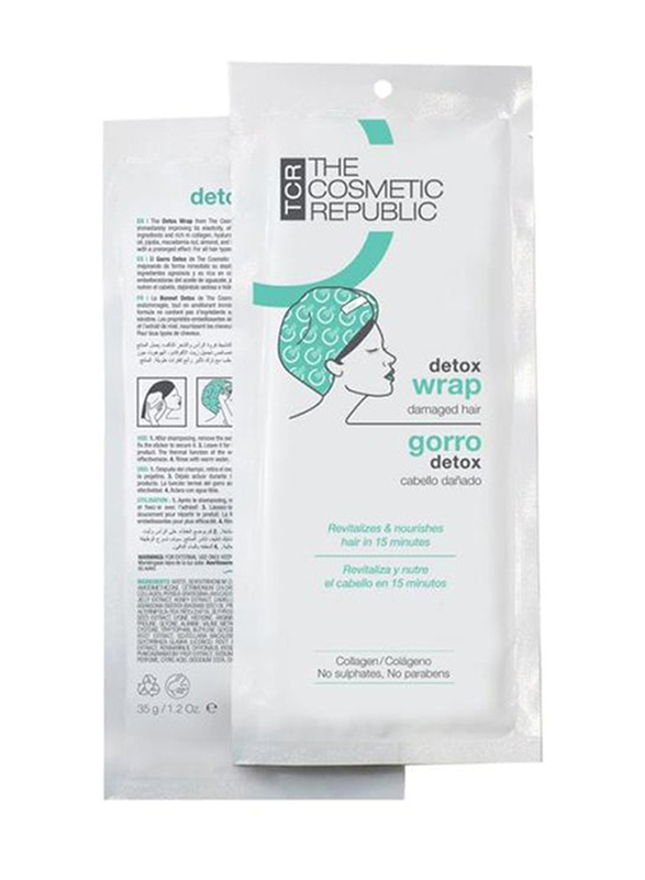 The Cosmetic Republic Detox Wrap for Damaged Hair, 35g