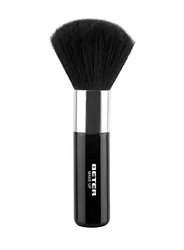 Beter 11.5cm Small Makeup Brush, 24934, Silver/Black