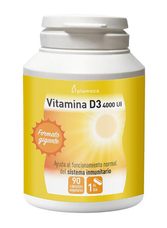 Plameca Vitamina D3 4000Ui, 90 Capsules