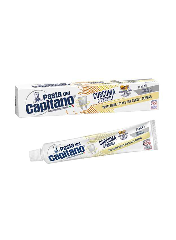 Pasta del Capitano Turmeric & Propolis Toothpaste, 75ml