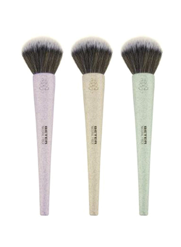 Beter Synthetic Hair Large Powder Brush, 22301, Assorted Colour