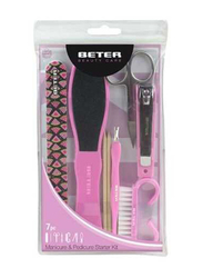 Beter Manicure & Pedicure Kit, 11001, Pink/Black