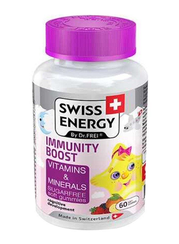 

Swiss Energy Immunity Boost Kids Vitamin & Minerals, 60 Gummies