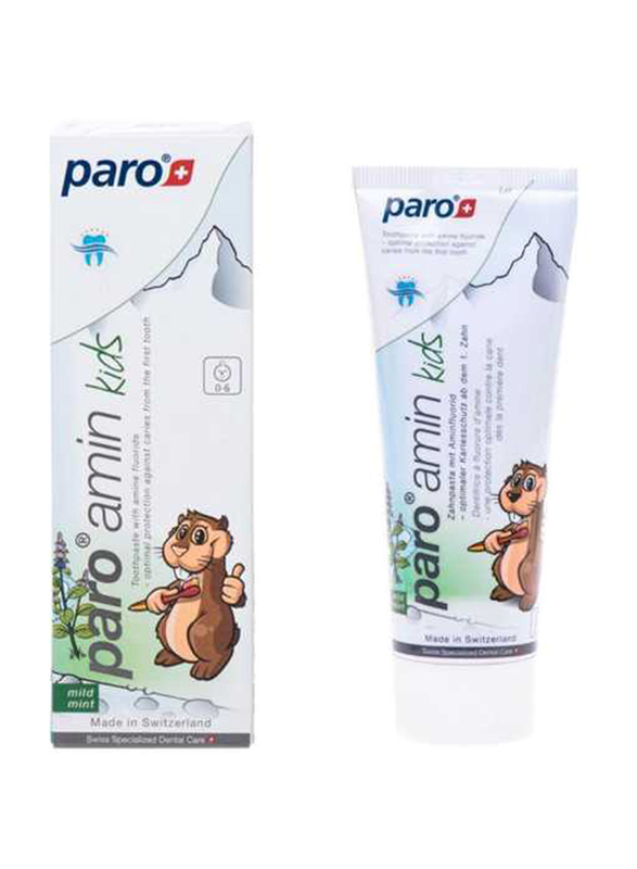 Paro 2667 Amin Kids Toothpaste, 75ml