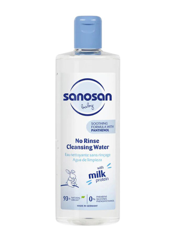 Sanosan 500ml Baby No Rinse Cleansing Water for Kids