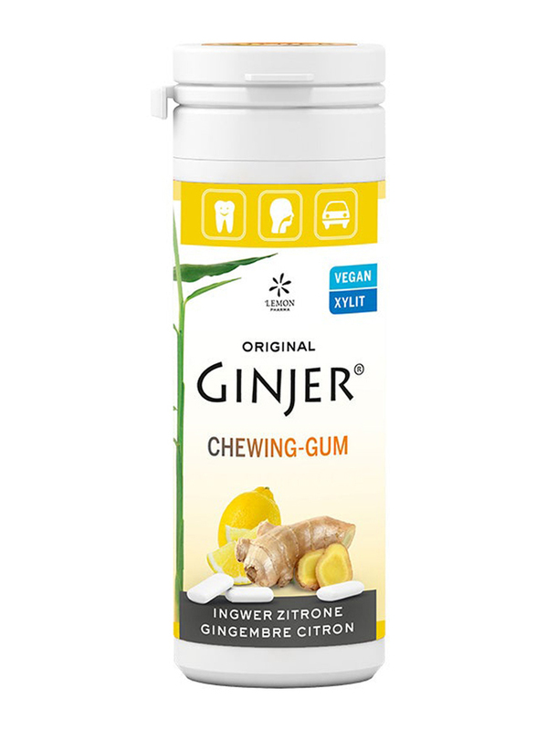 Lemon Pharma Ginjer Lemon Chewing Gum, 30g