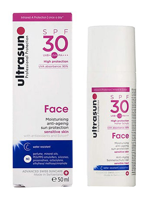 Ultrasun Spf30 Face Cream, 50ml
