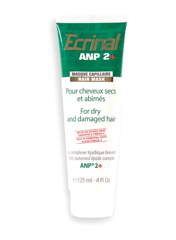 Ecrinal Anp 2+ Pure Silk Hair Mask for Dry and Damaged Hair, 125ml