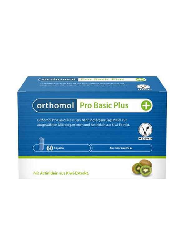 Orthomol Pro Basic Plus, 2 x 30 Capsules