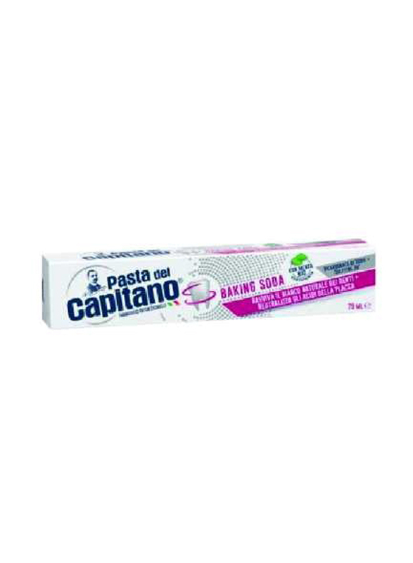 Pasta del Capitano Toothpaste Baking Soda, 75ml