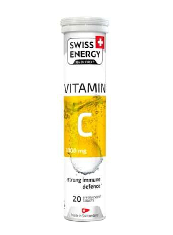Swiss Energy Vitamin C, 1000mg, 20 Tablets