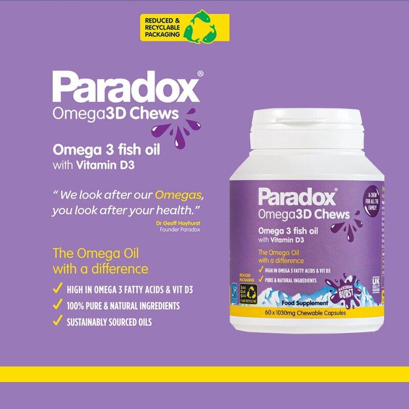 

Paradox Omega 3D Chews Caps 60's