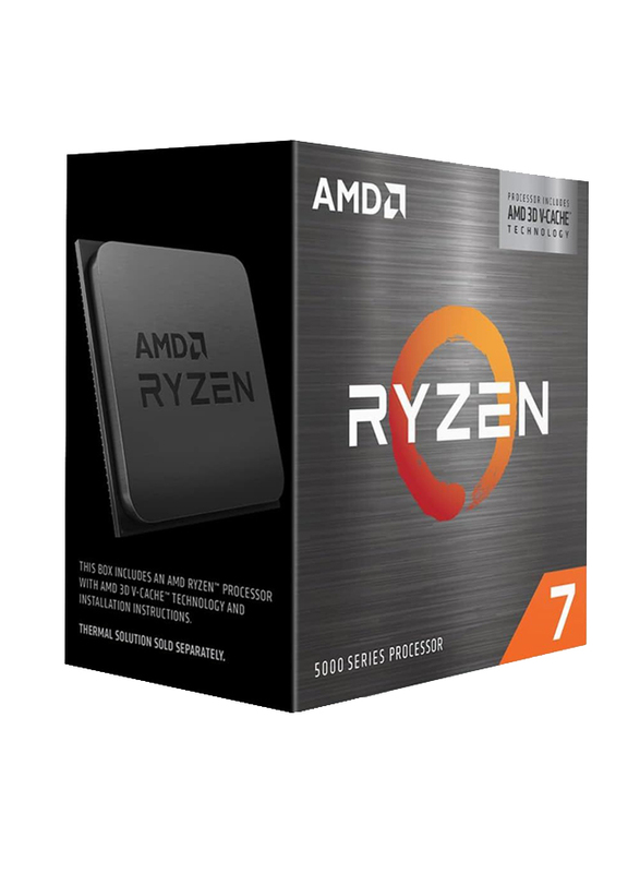 AMD Ryzen 7 5700X3D 16 Threads Octa-Core Desktop Processor, Black