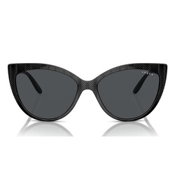 VOGUE CAT EYE Full Rim Sunglasses For  WOMEN,GREY Lens,  VO5484-S W44/87, 57/16/140