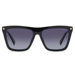 Polaroid polarized Square Full Rim Sunglasses For Unisex,BLUE LensPLD4164/S/X 807WJ,56/15/145