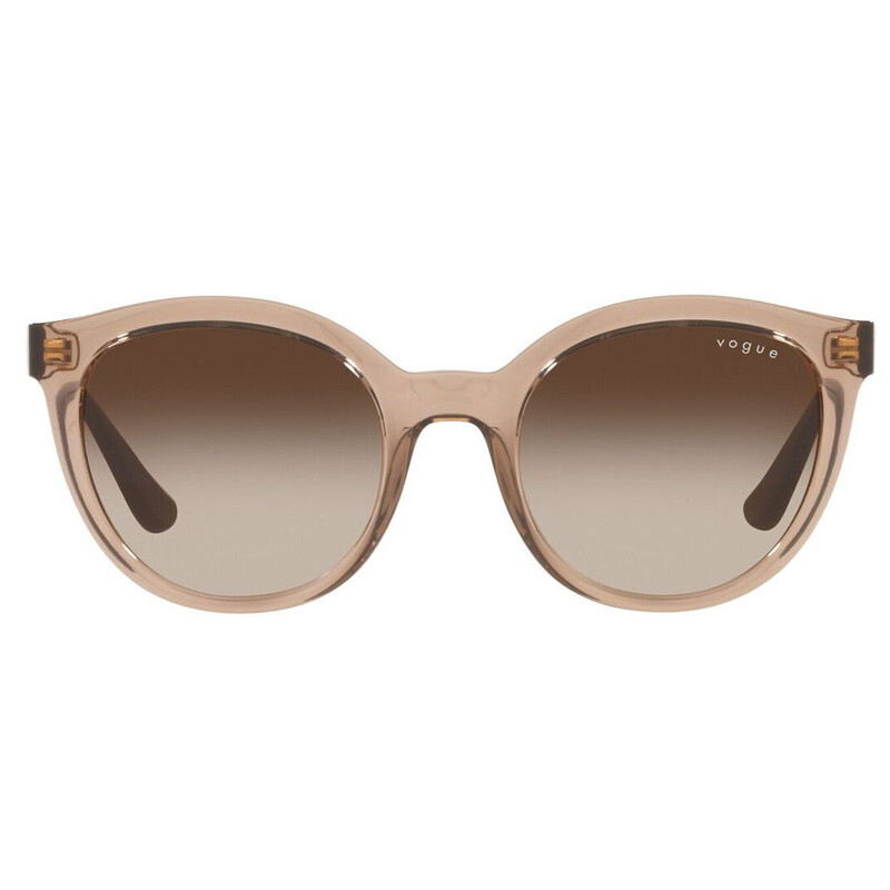 VOGUE OVAL Full Rim Sunglasses For  WOMEN,BROWN Lens,  VO5427-S 294013, 50/20/140