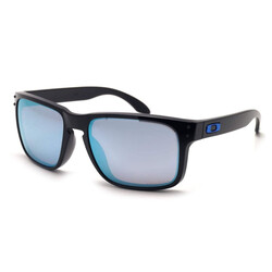 OAKLEY Polarized RECTANGULAR Full Rim Sunglasses For  UNISEX,BLUE Lens,  OO9102 C1, 57/18/137