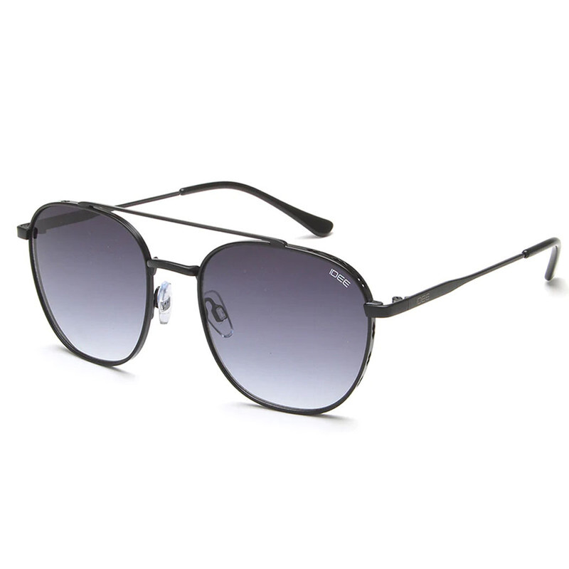 IDEE PILOT Full Rim Sunglasses For  UNISEX,GREY Lens,  S2935 C1, 54/19/145