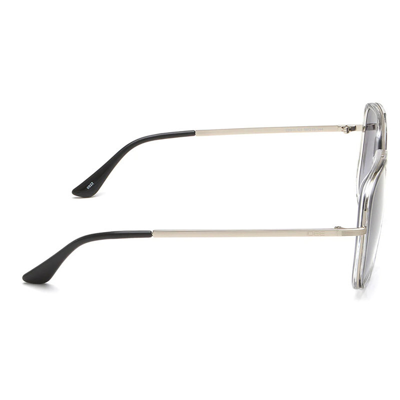 IDEE PILOT Full Rim Sunglasses For  UNISEX,GREY Lens,  S2911 C1, 58/16/144