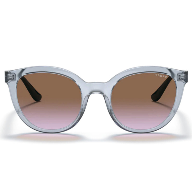 VOGUE OVAL Full Rim Sunglasses For  WOMEN,BROWN Lens,  VO5427-S 286368, 50/20/140