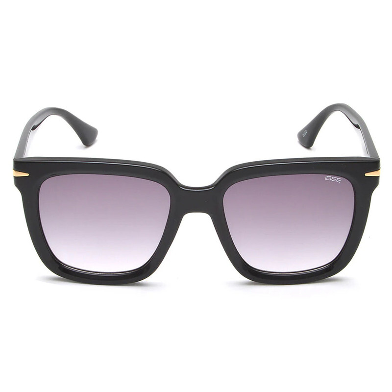 Idee  Square Full Rim Sunglasses For Unisex,BROWN LensS2849 C1,53/19/145