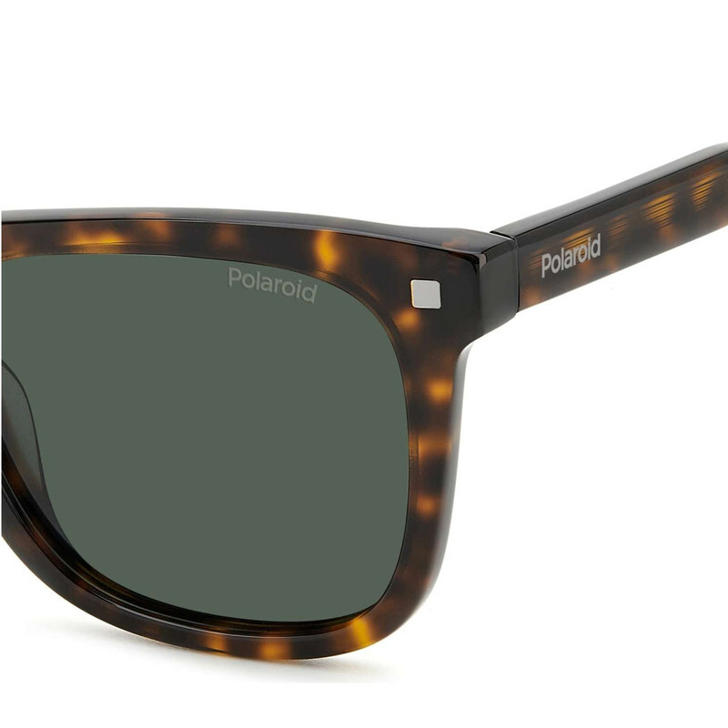 Polaroid polarized Wayfarer Full Rim Sunglasses For Unisex,GREEN LensPLD4167/S/X 086UC,53/19/145