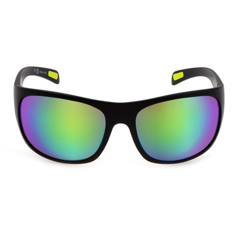 FILA RECTANGULAR Full Rim Sunglasses For  UNISEX,GREEN Lens,  SFI514 U28V, 64/17/130