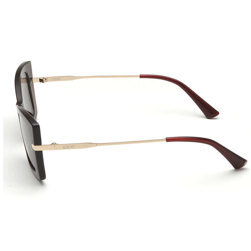IDEE BUTTERFLY Full Rim Sunglasses For  WOMEN,GREY Lens,  S2777 C3, 53/19/145