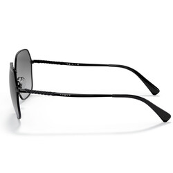 VOGUE HEXAGONAL Full Rim Sunglasses For  WOMEN,GREY Lens,  VO4198-S 352/11, 58/16/140