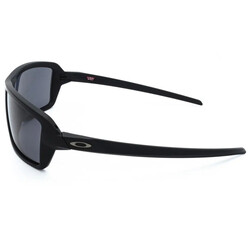 OAKLEY RECTANGULAR Full Rim Sunglasses For  MEN,GREY Lens,  OO9129 0163, 63/14/131