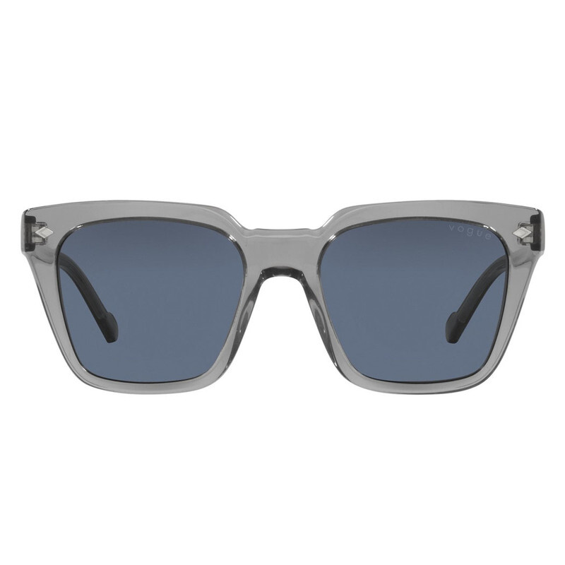 VOGUE SQUARE Full Rim Sunglasses For  WOMEN,BLUE Lens,  VO5380-S 282080, 50/18/145