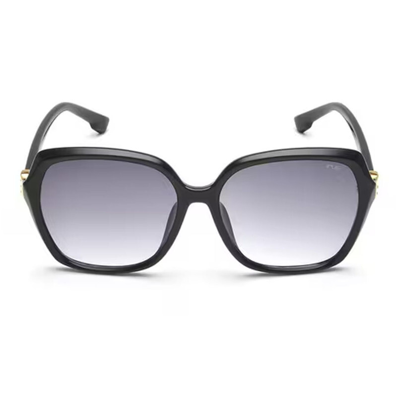 IRUS SQUARE Full Rim Sunglasses For  WOMEN,GREY Lens,  1132 C1, 61/17/143