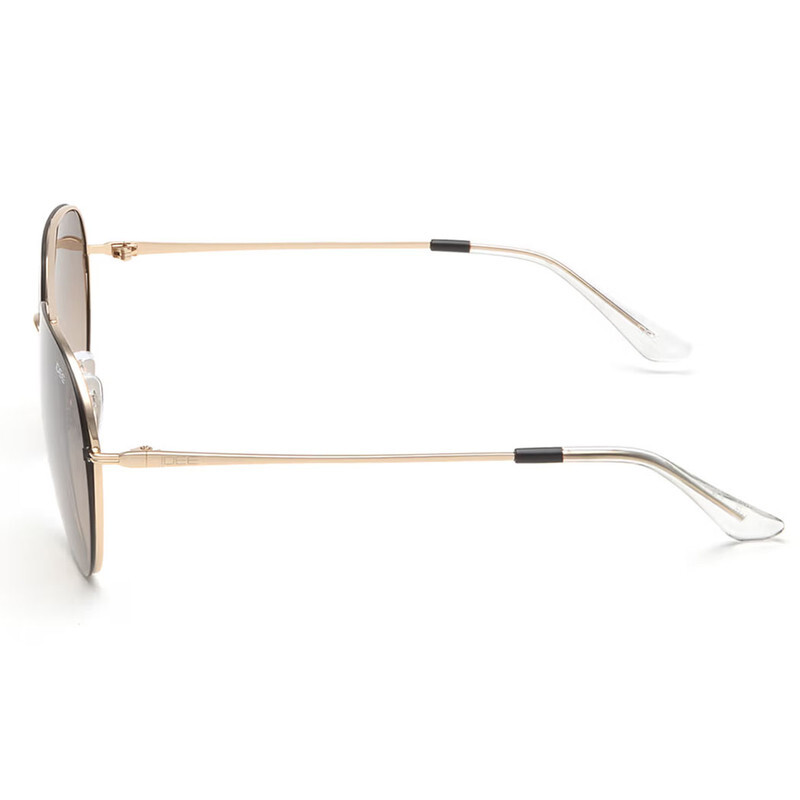 Idee  Aviator Full Rim Sunglasses For Unisex,BROWN LensS2615 C1,61/14/144