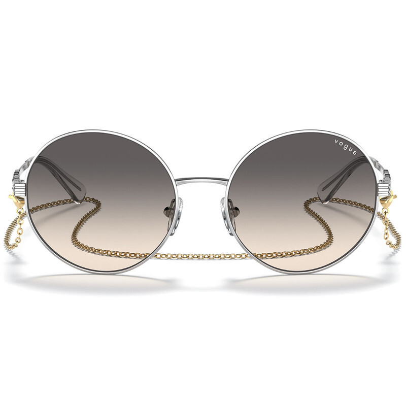 VOGUE ROUND Full Rim Sunglasses For  WOMEN,GREY Lens,  VO4227-S 323/11, 53/17/135