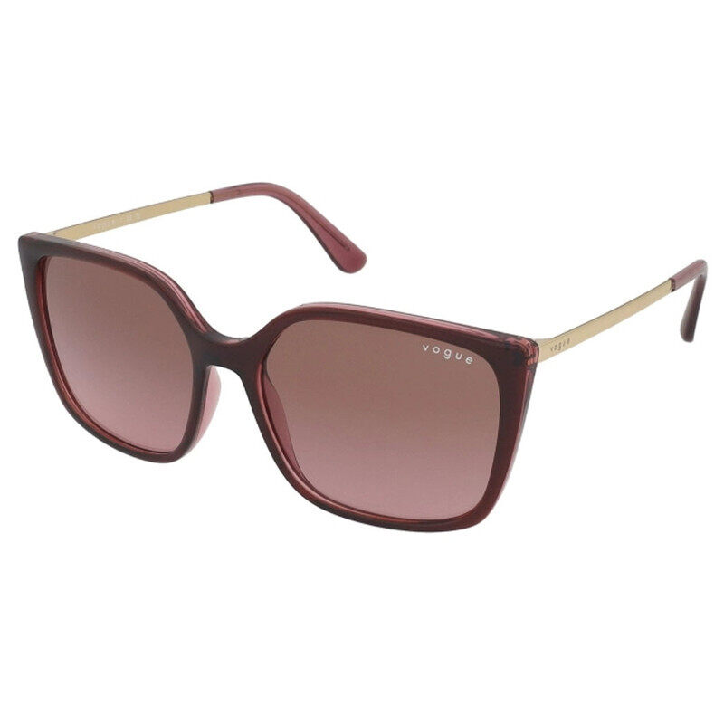 

VOGUE SQUARE Full Rim Sunglasses For WOMEN,PINK Lens, VO5353-S 287314, 54/16/140