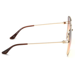 IDEE BUTTERFLY Full Rim Sunglasses For  WOMEN,BROWN Lens,  S2872 C1, 59/16/143