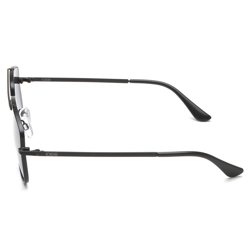 Idee  Pilot Full Rim Sunglasses For Men,GREY LensS2762 C1,58/15/144