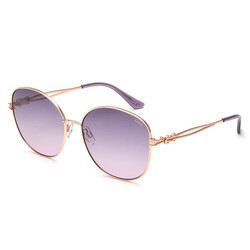 IDEE BUTTERFLY Full Rim Sunglasses For  WOMEN,PURPLE Lens,  S2871 C3, 59/16/144