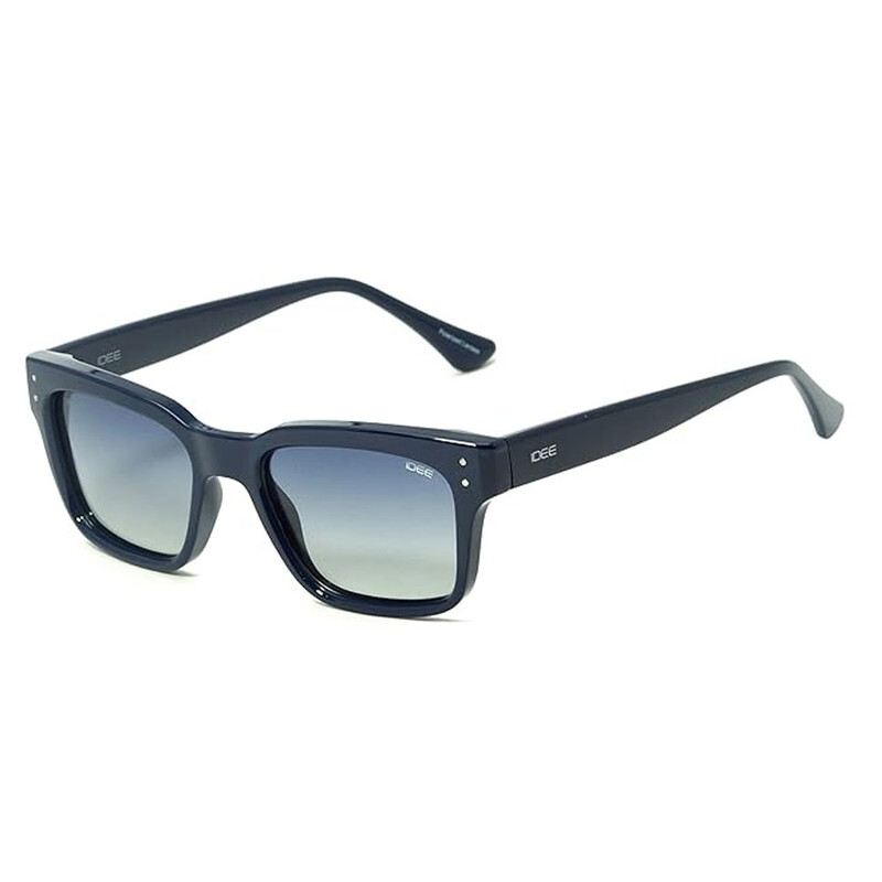 Idee polarized Square  Full Rim Sunglasses For Unisex,BLUE LensS2874 C1P,52/19/143