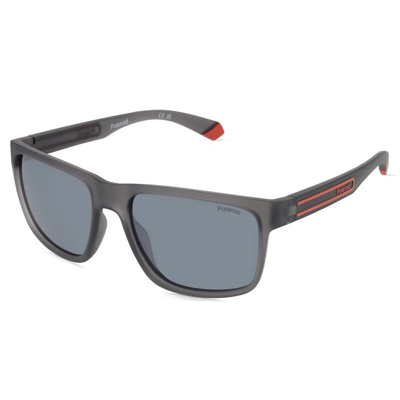 

Polaroid polarized Rectangular Full Rim Sunglasses For Unisex,GREY LensPLD2157/S RIWEX,57/18/135