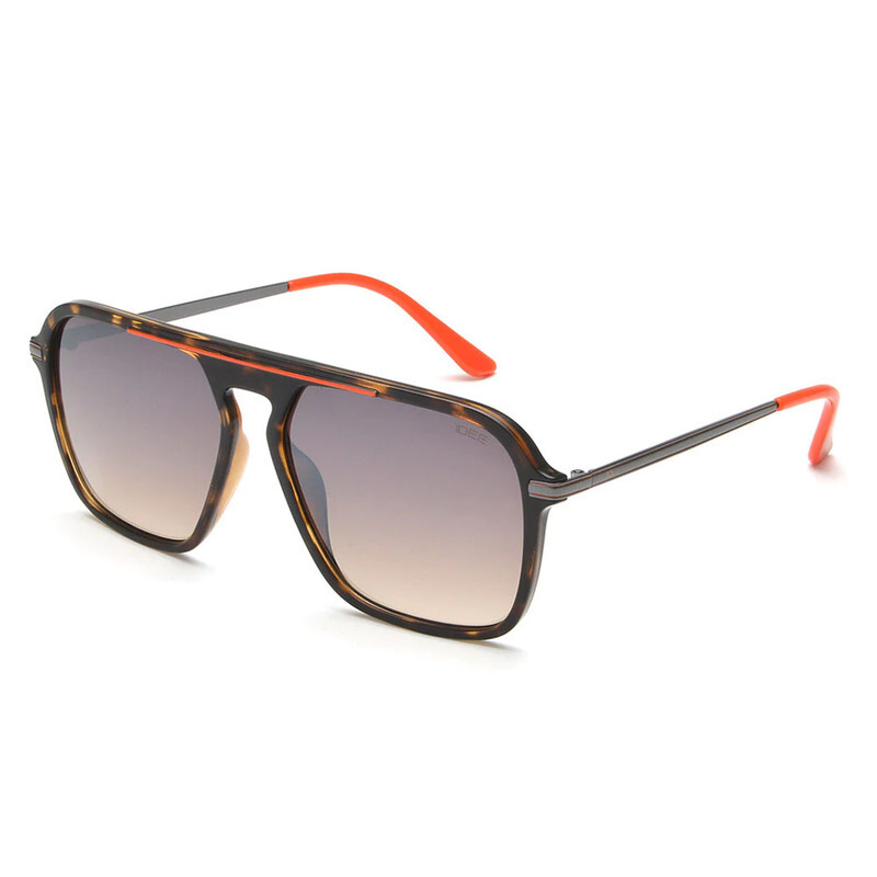 IDEE OVERSIZED Full Rim Sunglasses For  UNISEX,BROWN Lens,  S2821 C2, 58/15/143