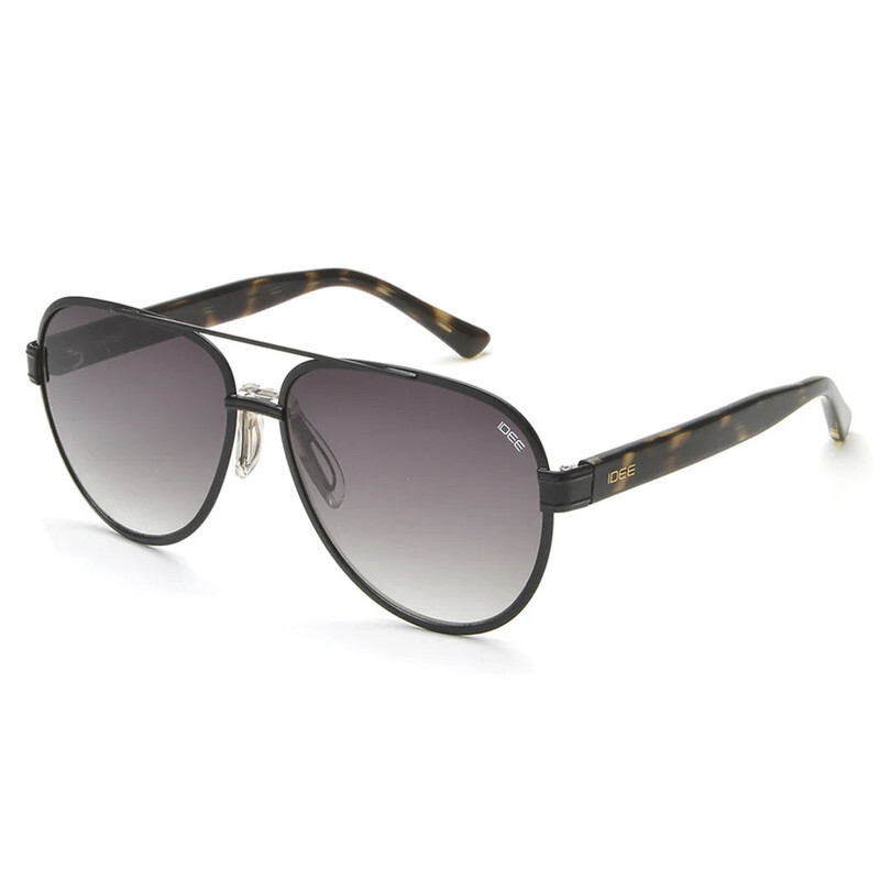 Idee  Aviator Full Rim Sunglasses For Men,GREUY LensS2936 C1,59/14/144