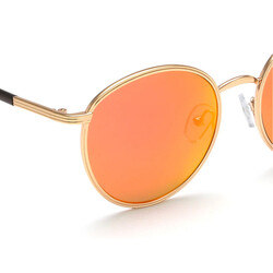 Irus  Oval Full Rim Sunglasses For Unisex,RED Lens1050 C6,52/16/138