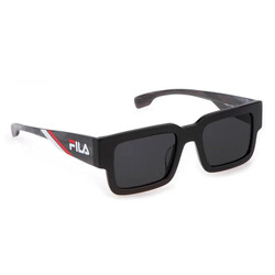 FILA RECTANGULAR Full Rim Sunglasses For  UNISEX,GREY Lens,  SFI314 0700, 51/20/140