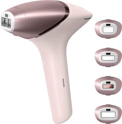 Philips Lumea IPL  Hair Removal  9000 Series  SenseIQ Technology  4 Attachments  Face, Body, Bikini, Underarm  Cordless Use  BRI958/60  Rose Gold