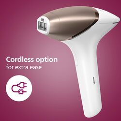 PHILIPS Lumea IPL Epilator with 3 attachments for Face, Body, and Precision Areas (Underarm & Bikini) Cordless, Model: BRI955/60