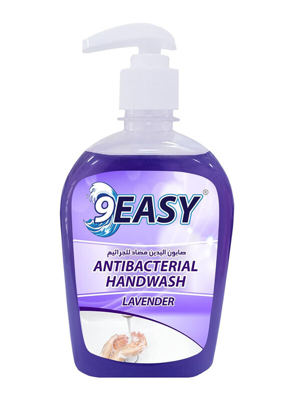 

9EASY Antibacterial Lavender Handwash, 500ml