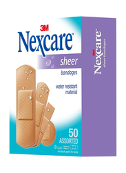 3M Nexcare Sheer Bandages, 50 Piece